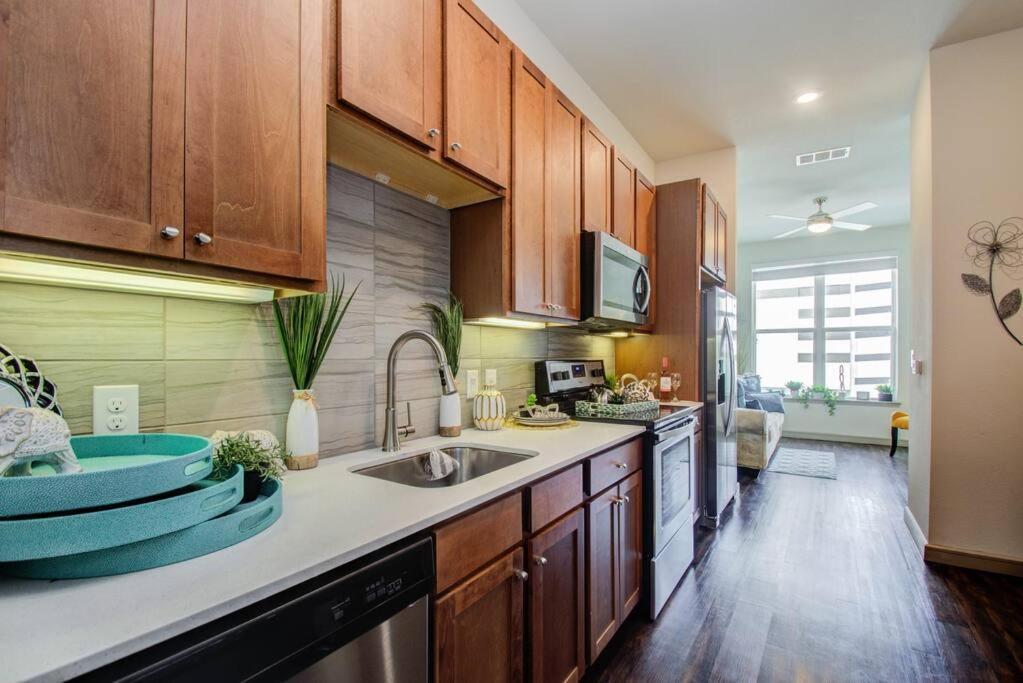 Apartamento Luxury Living Downtown Houston Kingbed. Exterior foto
